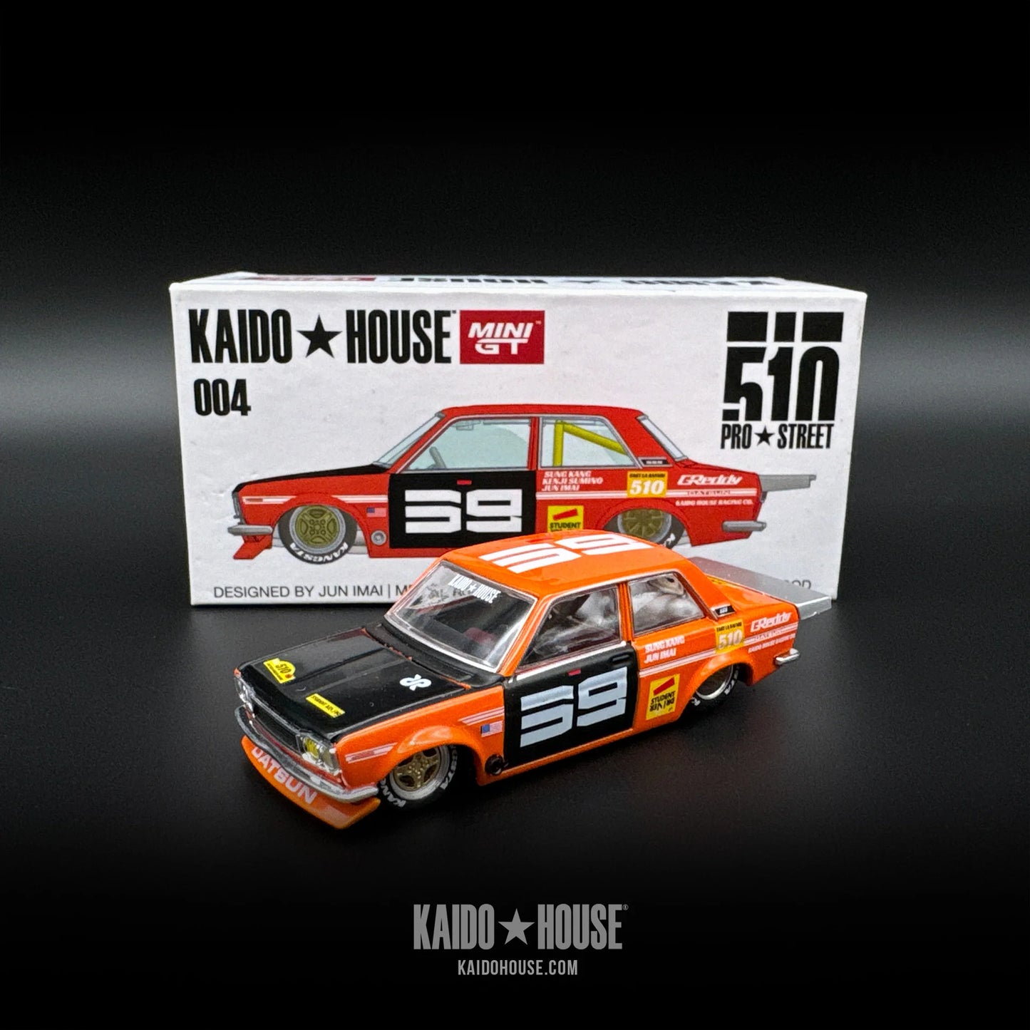 #004 - Datsun Pro Street SK510 (Orange) KAIDO★HOUSE