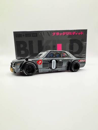Kaido house x mini gt Nissan skyline 2000GT BLKLTD Hako