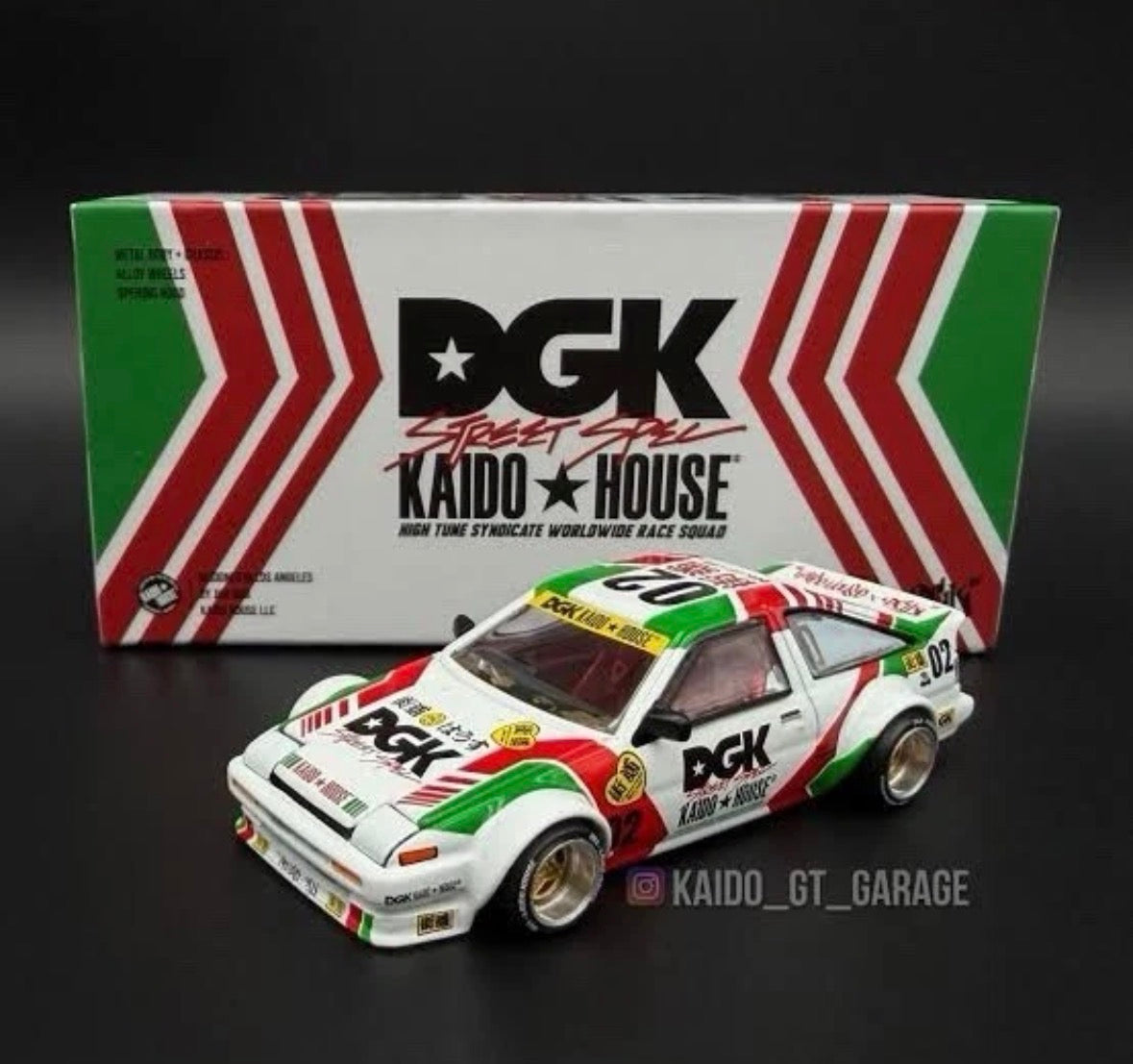 Kaido House X DGK Toyota AE86 Sprinter Trueno V1 EXCLUSIVE