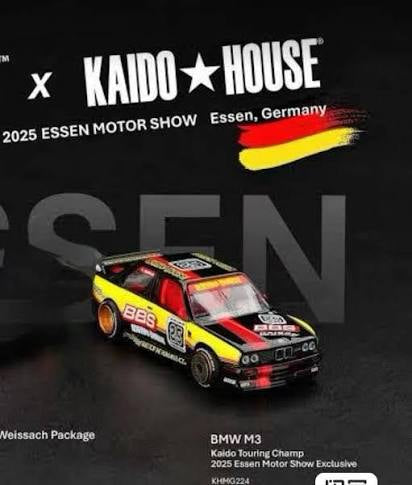 Kaido House Mini GT BMW M3 E30 Touring Champ Limited Essen Motor Show 2025