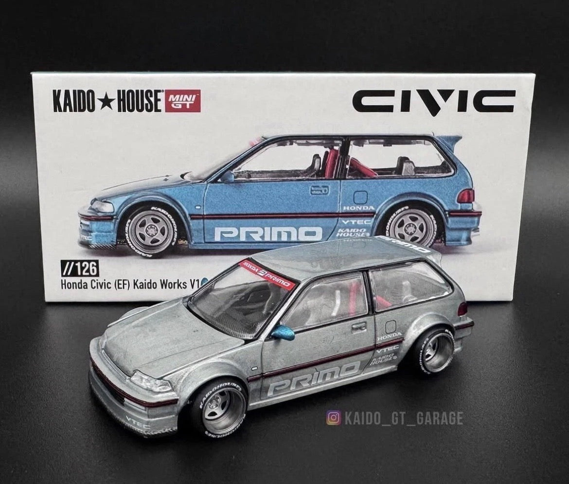CHASE Mini GT Kaido House Honda Civic (EF) Kaido Works V1 – KHMG126