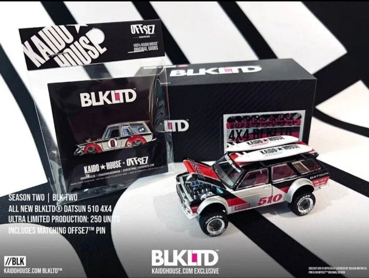 KAIDO HOUSE x mini gt BLKLTD Wagon Kaido GT Surf Safari RS