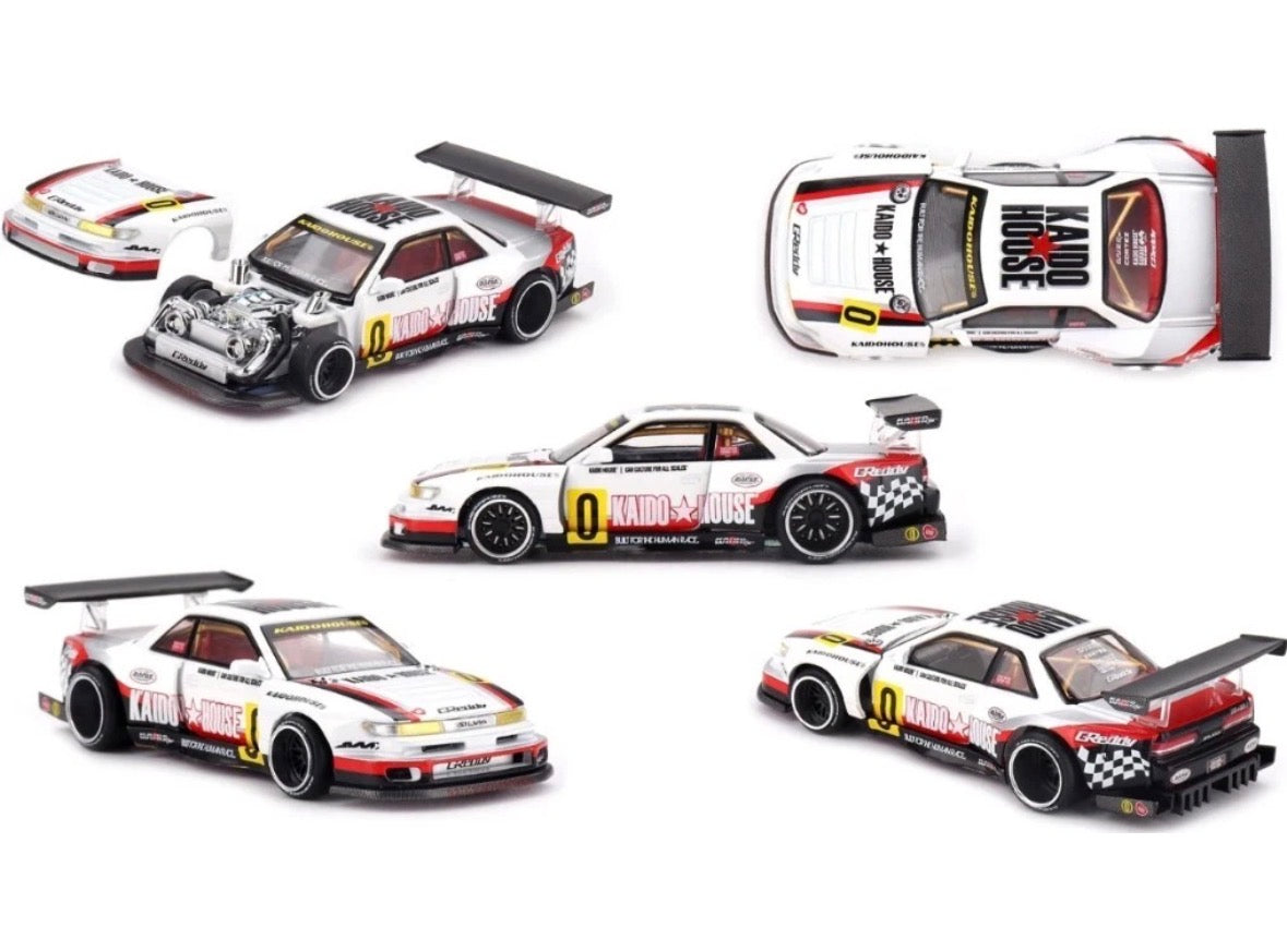 Kaido House X Mini GT Nissan Silvia S13-R Circuit Spec V1 #KHMG251