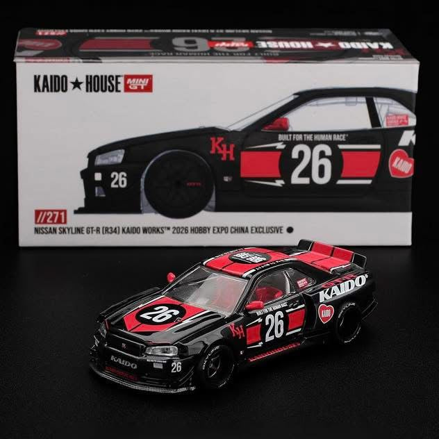 NISSAN SKYLINE ST-R (R34] KAIDO WORKS™* 2026 HOBBY EXPO CHINA EXCLUSIVE