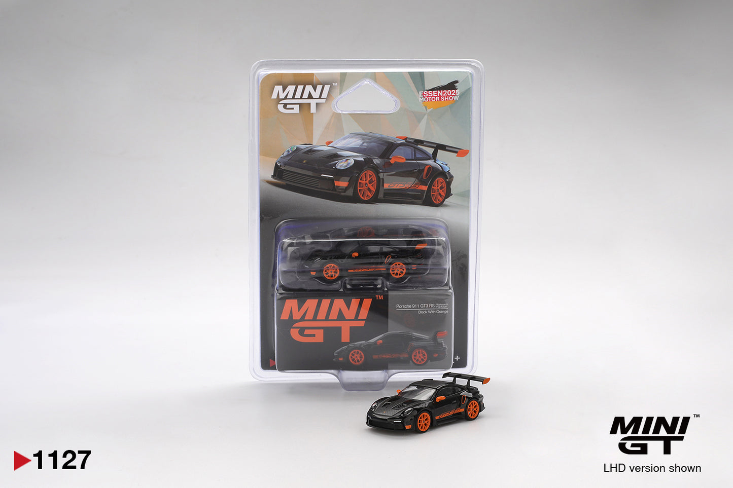 Mini GT 1/64 Porsche 911 GT3 RS Weissach Package Limited Essen Exclusive