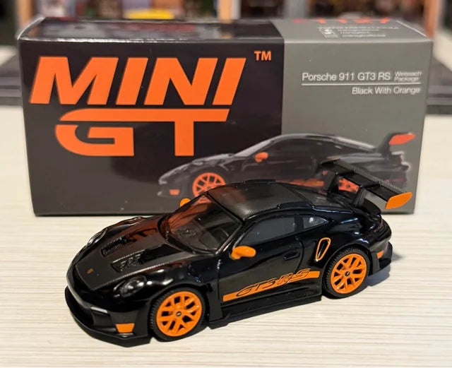 Mini GT 1/64 Porsche 911 GT3 RS Weissach Package Limited Essen Exclusive