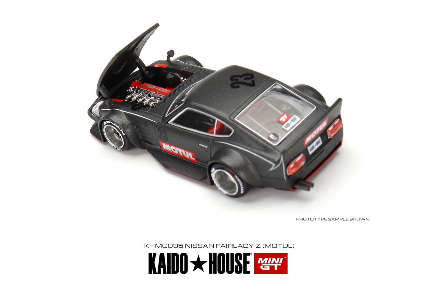Mini GT Kaido House Datsun Fairlady Z Motul V1 - KHMG035