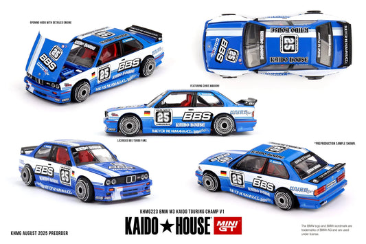 Mini GT x Kaido House No.223 BMW M3 Kaido Touring Champ V1