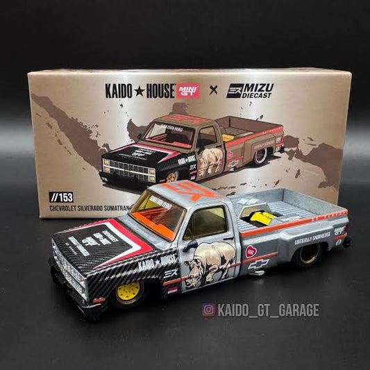 Kaido GT Chevrolet Silverado Sumatran Rhino x Mizu Diecast (CHASE)