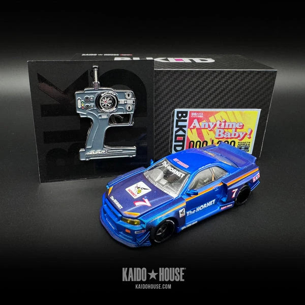 Nissan Skyline GT-R (R34) TAMIYA x KAIDO HOUSE "The Hornet" Black Limited