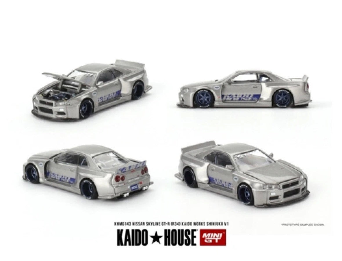 Kaido GT Nissan Skyline GT-R (R34) Kaido Works® SHINJUKU V1