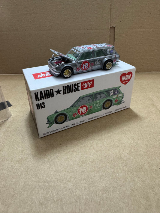 Kaido House x Mini GT Datsun 510 Wagon Kaido #013 Diecast KHMG013 CHASE