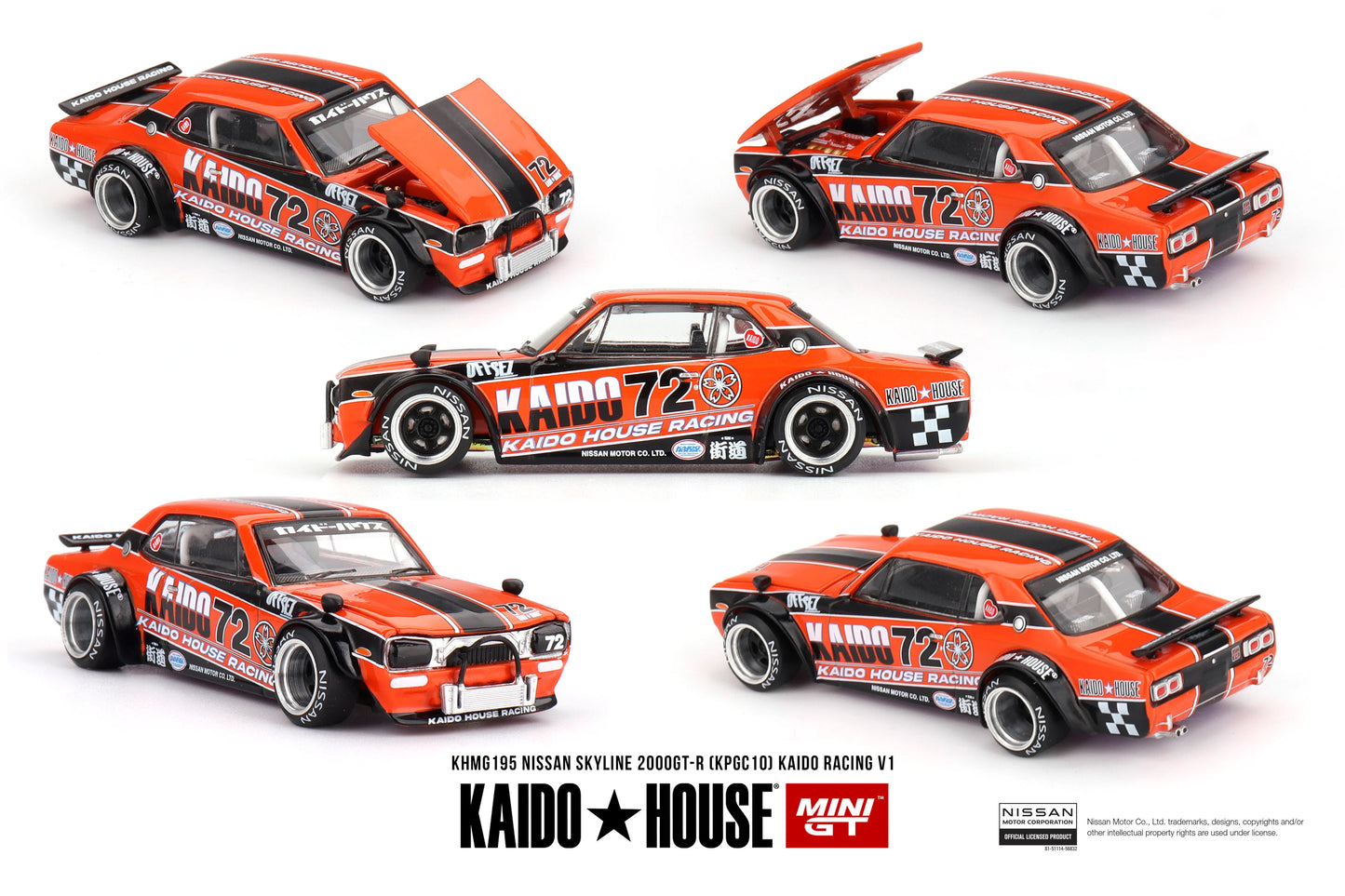 Kaido house Nissan Skyline 2000GT-R (KPGC10) Kaido Racing V1 #195