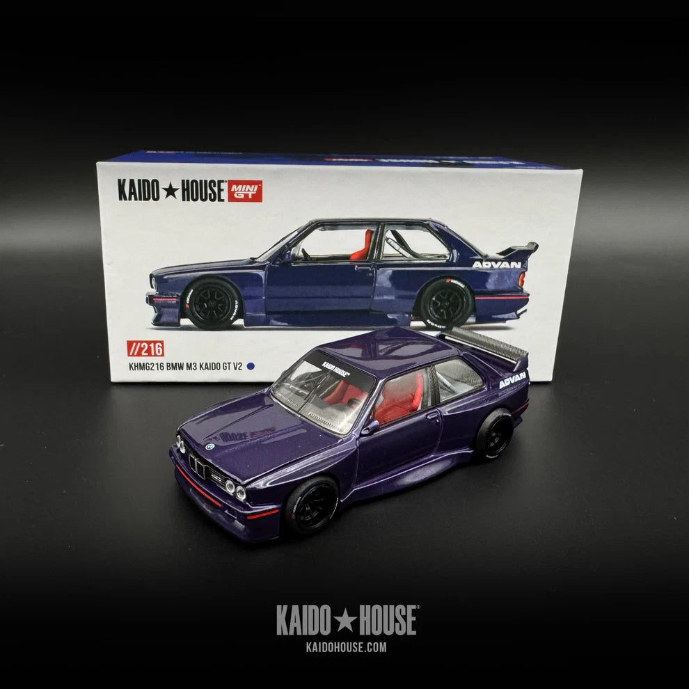 Kaido House x Mini GT BMW M3 Kaido GT Purple #216
