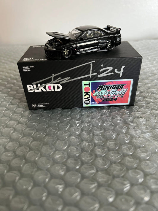 KAIDO HOUSE SKYLINE GT-R R33 BLKD  Mini Car Gogo Exclusive Hologram