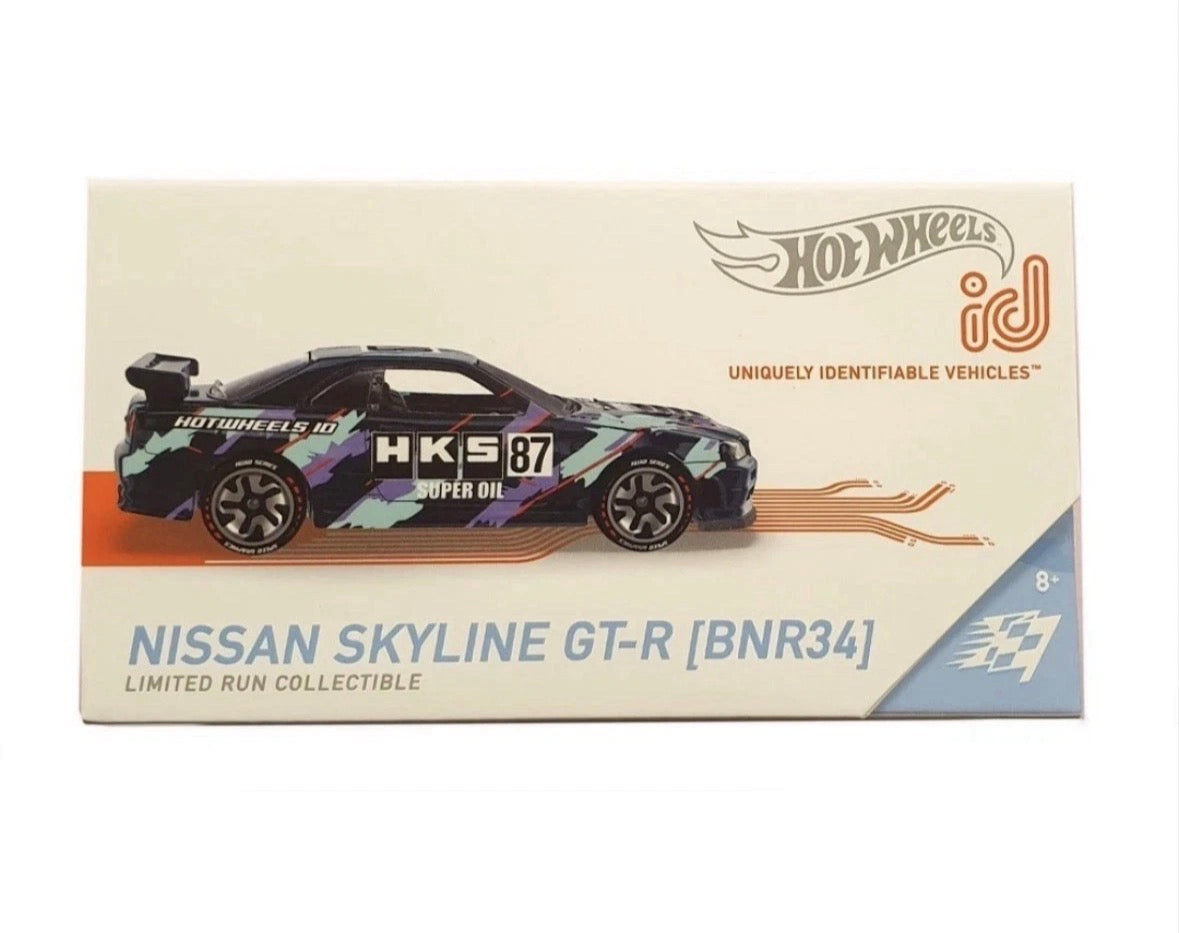 Hot Wheels ID Nissan Skyline GT-R R34 HW Speed Graphics HKS Series 2 #03/04