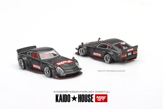 Mini GT Kaido House Datsun Fairlady Z Motul V1 - KHMG035