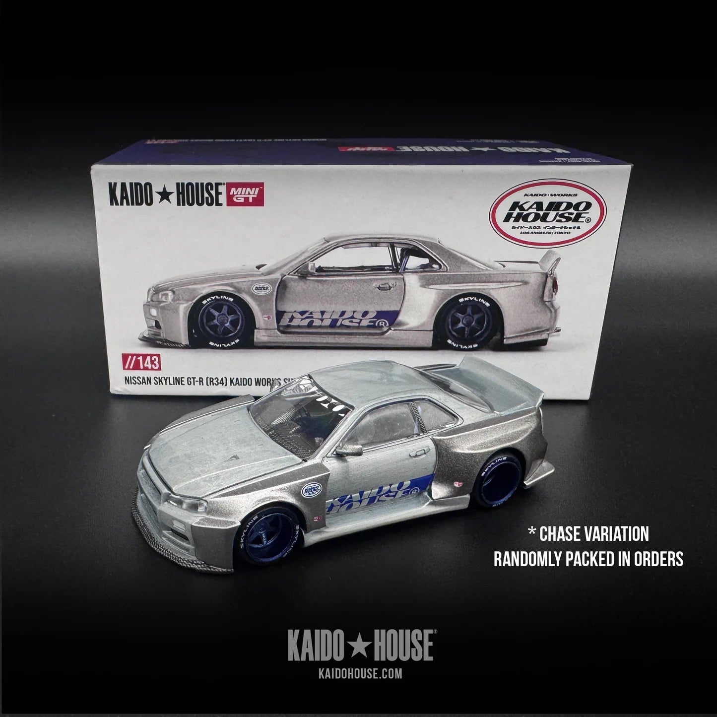 Kaido GT Nissan Skyline GT-R (R34) Kaido Works® SHINJUKU V1 (CHASE)