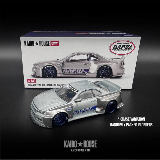 Kaido GT Nissan Skyline GT-R (R34) Kaido Works® SHINJUKU V1 (CHASE)